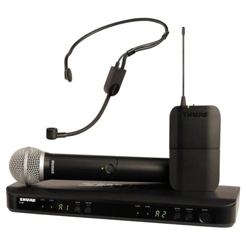 Microfono inalambrico Shure BLX1288-P31 2 Canales Negro