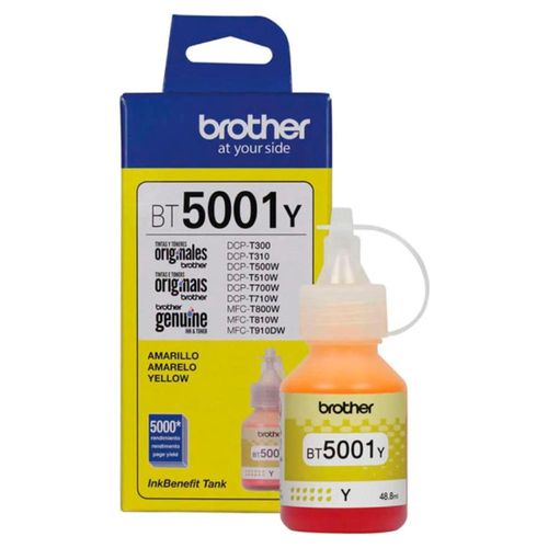 TINTA BROTHER BT5001Y AMARILLO BT5001Y