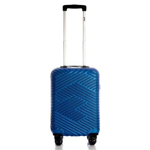 Maleta De Viaje Rígida  Azul De 20 Pulgadas