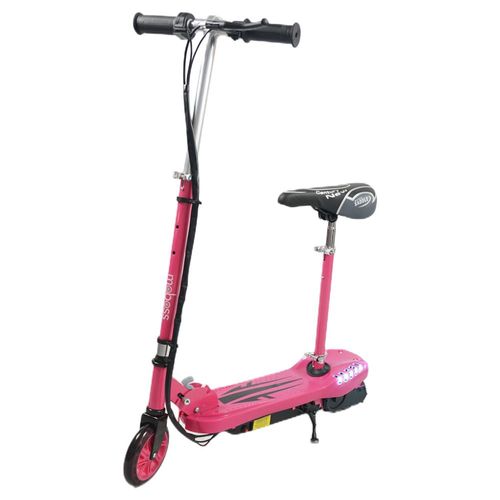 Scooter Electrico Infantil Plegable Moboss CD6 Rosa