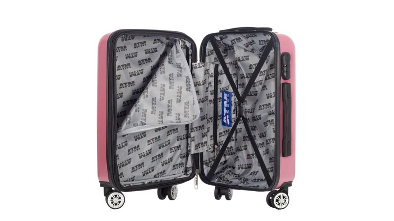 Maletas Rigidas Maleta 20 Pulgadas Maleta De Viaje Rígida Rosa