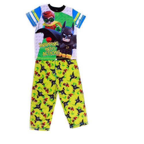 Pijama Lego Wocoro Color Verde Batman Y Robin