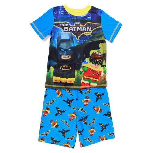 Pijama Lego Wocoro Color Azul Batman Y Robin Short