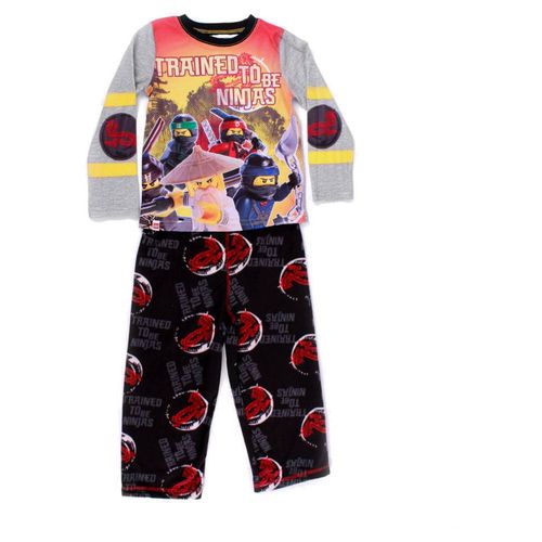 Pijama Lego Wocoro Color Negro Con Gris Ninjago