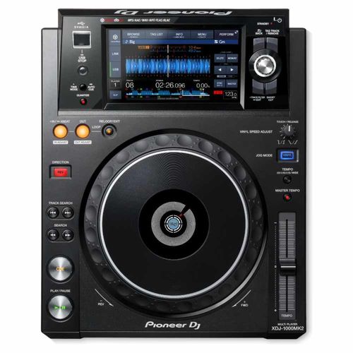 Multireproductor Dj Pioneer XDJ-1000MK2 Negro/Rekordbox/MIDI