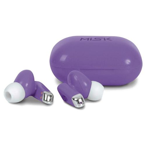 Audífonos Intraurales MISIK MH609V Morado/TWS/BT/Manos Libre
