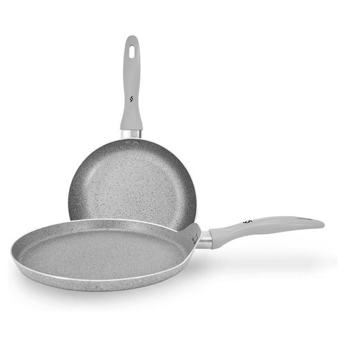 Set Sartén Y Comal S20/25cm Bogner Antiadherente (inducción)