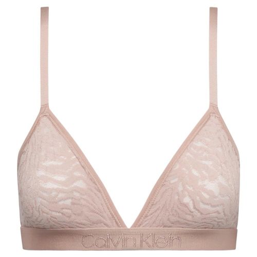 TOP CALVIN KLEIN BRALETTE DE ENCAJE  NUDE PARA MUJER