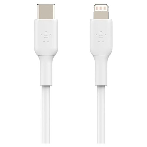 Cable Belkin USB-C a Lightning 1M Blanco Mixit