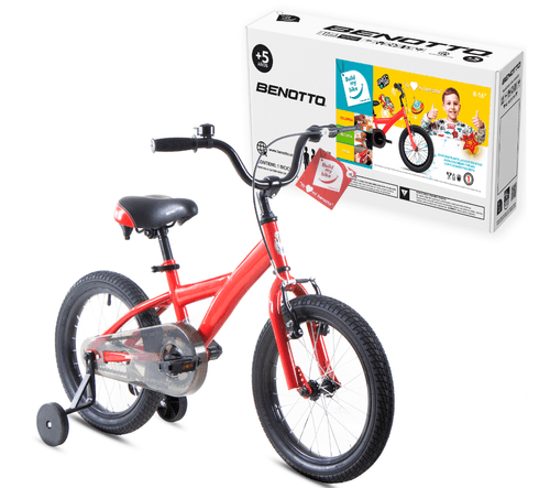 Bicicleta BUILD MY BIKE R16 Niño Freno Contrapedal Rojo