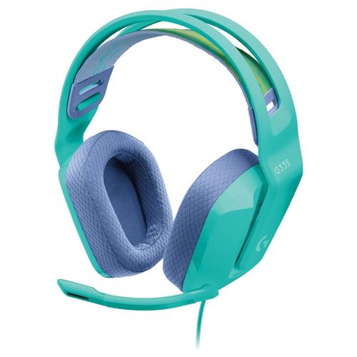 DIADEMA LOGITECH G335 GAMER MENTA CONEXIÓN 3.5MM 981-001023