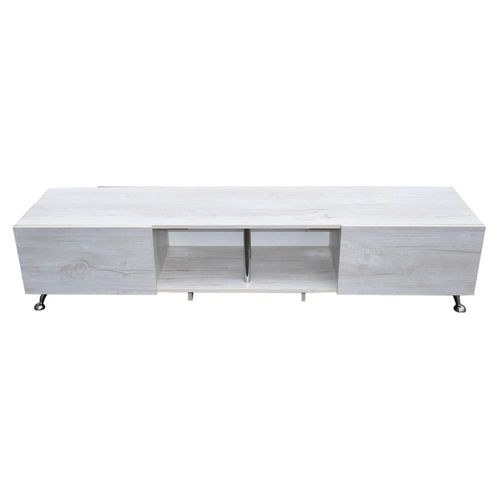 Centro de Entretenimiento London Mueble para TV de 80\ Blanco Nordico