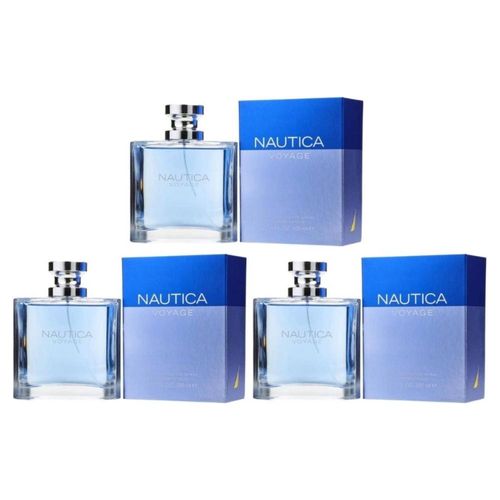 Paquete 3 Perfumes Nautica Voyage Hombre edt 100ml