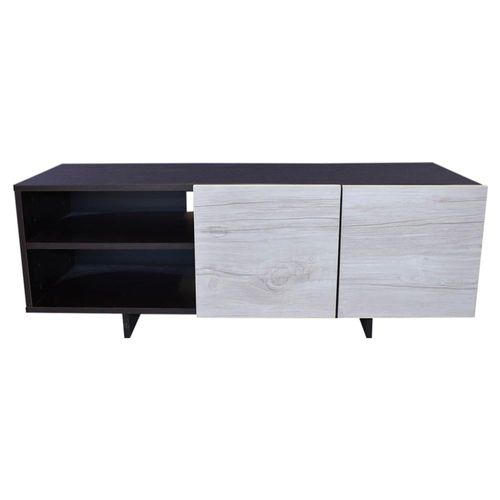 Centro de Entretenimiento Suecia Mueble para TV de 50\ Chocolate Blanco