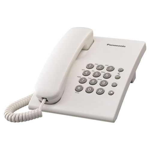 Telefono Alambrico Panasonic Kxts500mew Llamada Espera