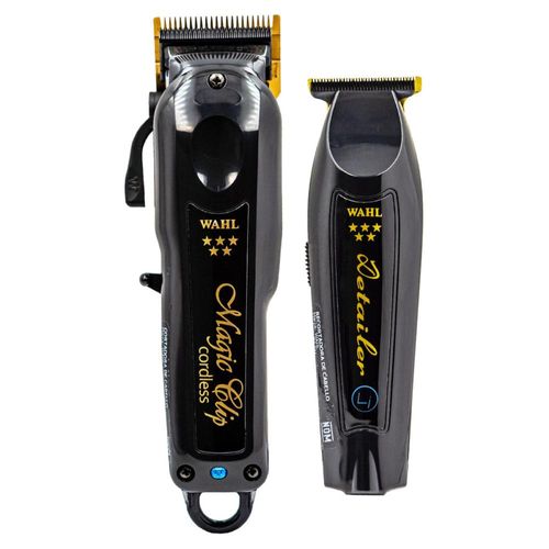 Barber Combo Wahl Black Magic Clip + Detailer Li Inalambrica