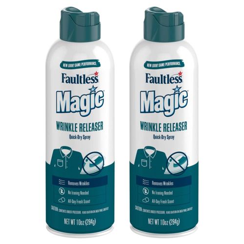 Almidón En Aerosol Faultless Magic Wrinkle Releaser 10oz 2pz