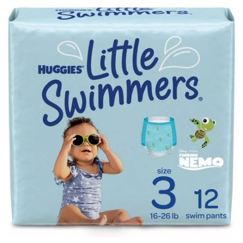 Pañales Alberca Huggies Little Swimmers 12 Piezas Chico