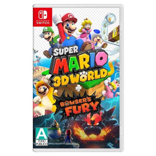 Nintendo Switch Juego Super Mario 3D World + Bowsers Fury