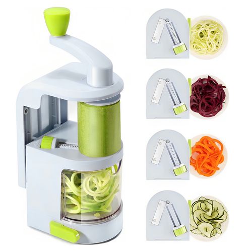 Rallador de Verduras Spiralizer Vertical 4 Cortes en Espiral