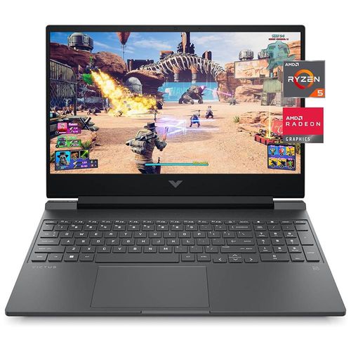 Laptop Gamer HP NVIDIA GeForce RTX 4050 Ryzen 5 8GB RAM Color Gris 512GB SSD