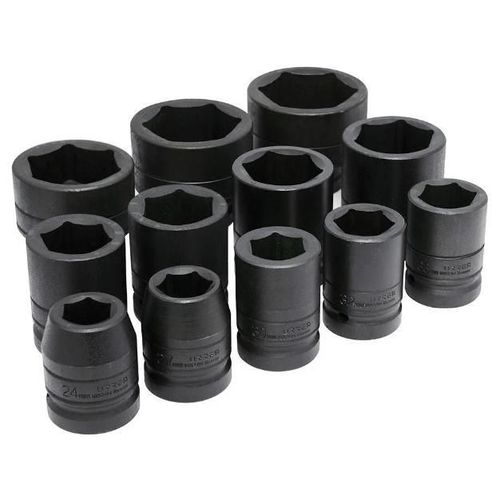 Juego 12 Dados Impacto 1puLG Métricos 6 Puntas Urrea