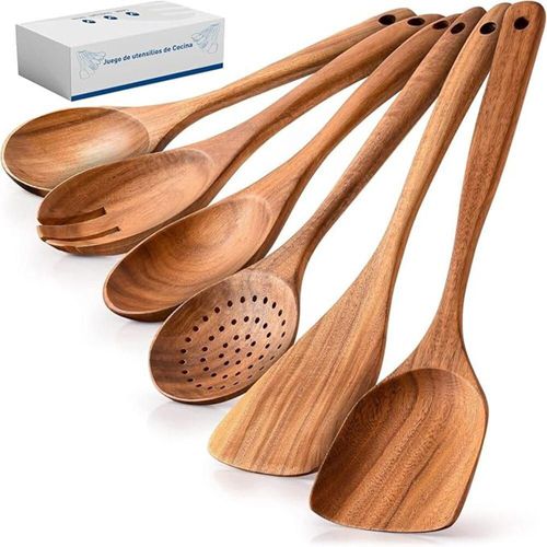 Juego de Cucharas Para Cocinar Bluelander