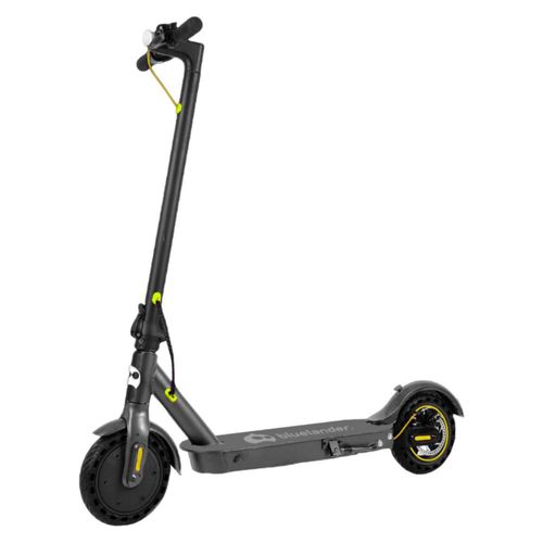 Scooter Eléctrico E9 Pro Plegable de Adulto Bluelander Gris/Amarillo Motor de 720 W Potencia Máxima Velocidad Máxima de 30 KM/H