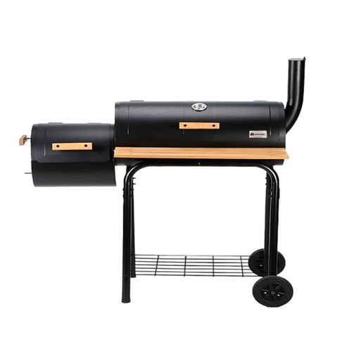 Asador Bluelander Para Carbón Premium Negro