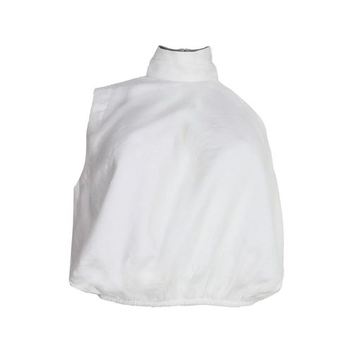 Blusa cuello halter asimétrica Behla J&B Talla M Color Blanco