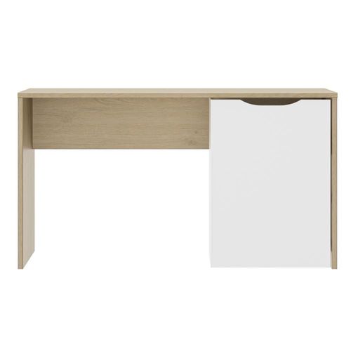 Escritorio Blanco y Madera.