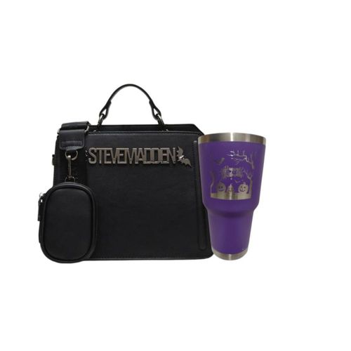 Combo Halloween Steve Madden Bevelyn + Termo Purp 30 Oz