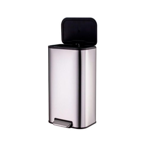 Bote de Basura, Bluelander Acero Inoxidable 45 Lts  Mecanismo de Pedal