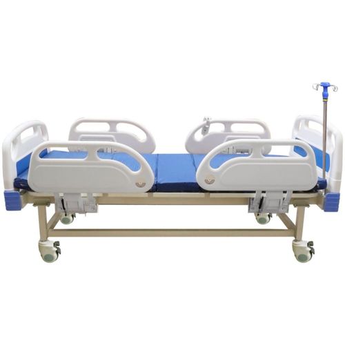 Cama Hospitalaria Manual 2 Manivelas Incluye Colchon Barandal y Portasuero Cama De Hospital Reclinable Para Casa y Pacientes