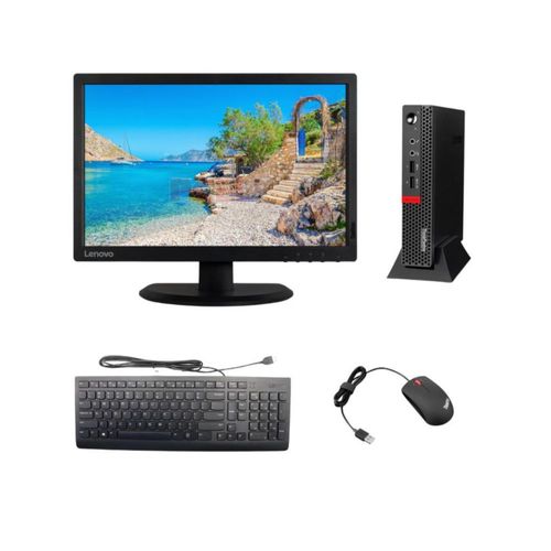 PC LENOVO TINYM720Q CORE I5-9 8 GB Y 980GBSSD+500GBHDD LCD23