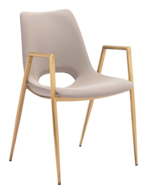 Silla de Comedor Desi Gris Kessa Muebles