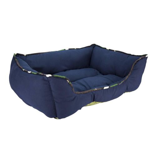 Fancy Pets Cama Corgi Para Perro Color Azul Marino