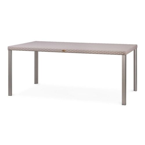 Mesa de Comedor Tipo Rattan con Protección UV