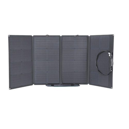 EcoFlow Panel Solar 160W - Energía Portátil para Acampar, Uso Hogareño y Emergencias, Carga Rápida y Rendimiento Óptimo