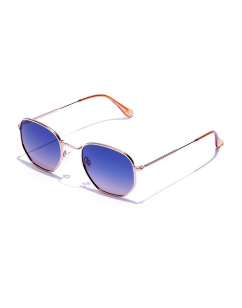 Lentes de Sol HAWKERS SIXGON DRIVE Hombre y Mujer color Oro rosa