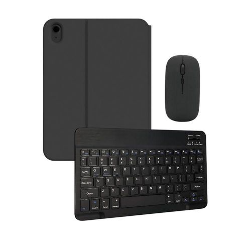 Funda Con Teclado Para iPad Gadgets&Fun para 10.2 Negra