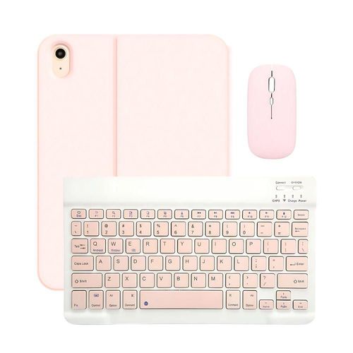 Funda Con Teclado Para iPad Gadgets&Fun para 10.2 Rosa