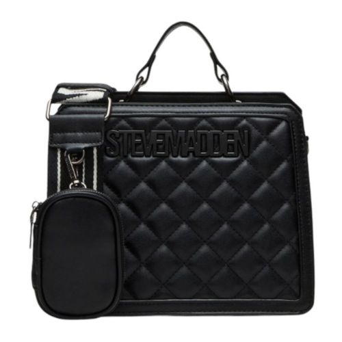 Bolsa Steve Madden Bevelyn Quilted Black