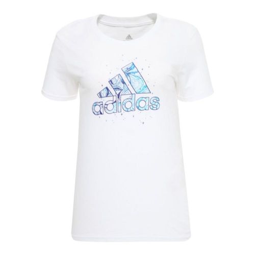 PLAYERA ADIDAS MUJER CASUAL BLANCO IN7979