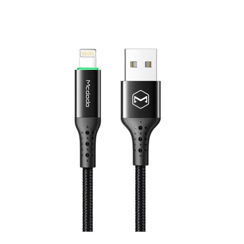 Cable Inteligente lightning  Baseus con desconexión automática 1.8m