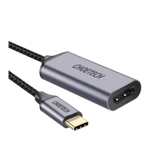 Adaptador Usb C A Hdmi 4k 60 hz Choetech color Gris 20 cm