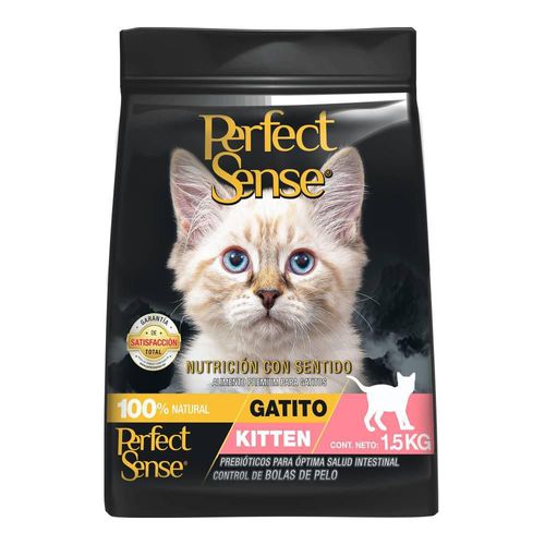 Perfect Sense Alimento para Gato Kitten/Gatito Todas las Razas de 1.5 Kilos