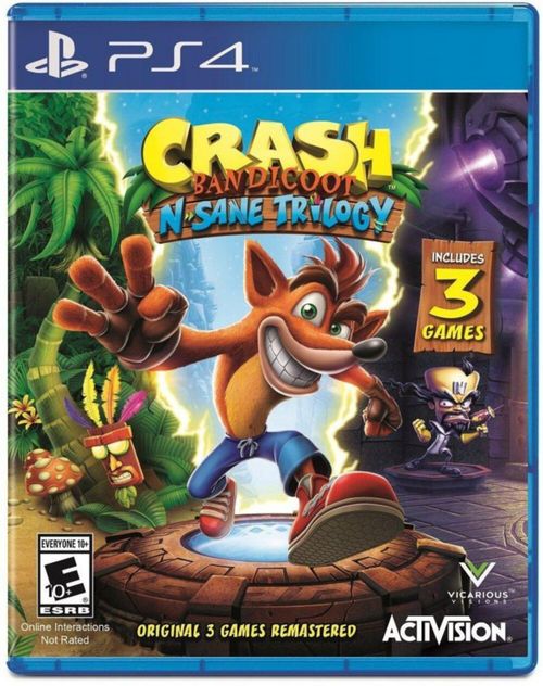 Crash Bandicoot N. Sane Trilogy - PlayStation 4 - Estándar Edition