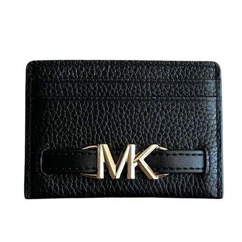 Tarjetero Reed Michael Kors De Cuero Color Negro