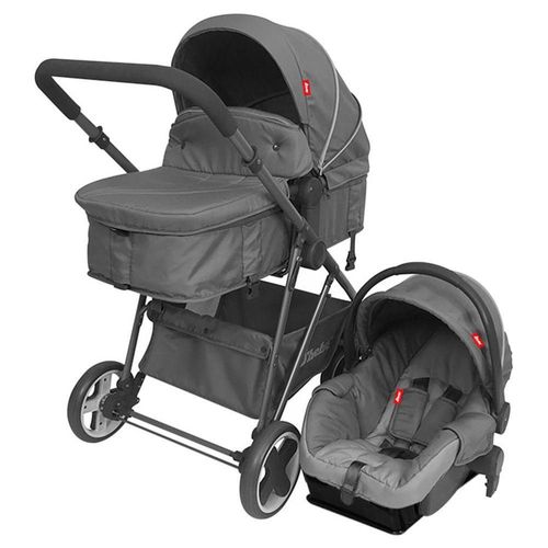 Carriola Travel System Queen Gris